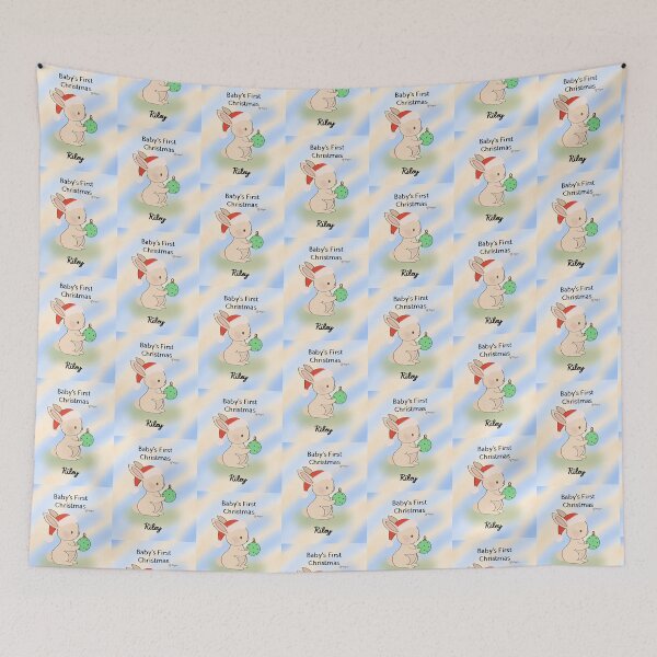 Item preview, Baby’s first Christmas - Riley designed and sold by effdesigns.