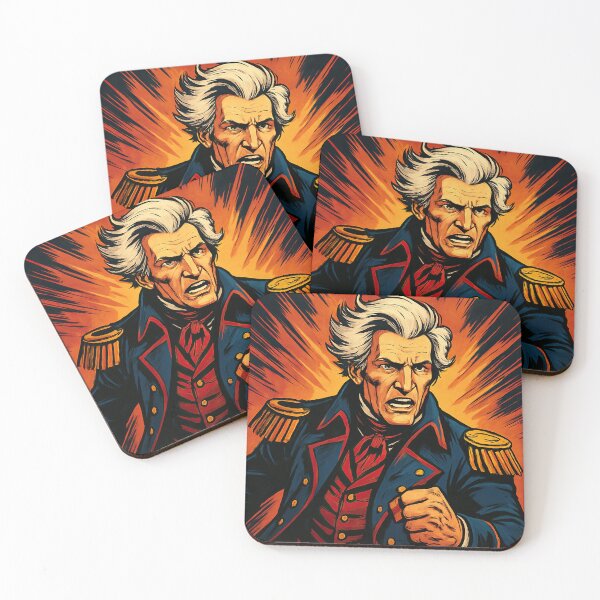 Item preview, Andrew Jackson, leader | Comics style - Cartoon designed and sold by ComicsFactory.