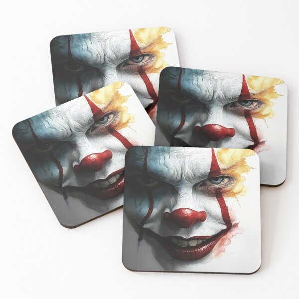 Item preview, “Dark Clown – Intense Horror Portrait Art” designed and sold by TSHIRTprject.