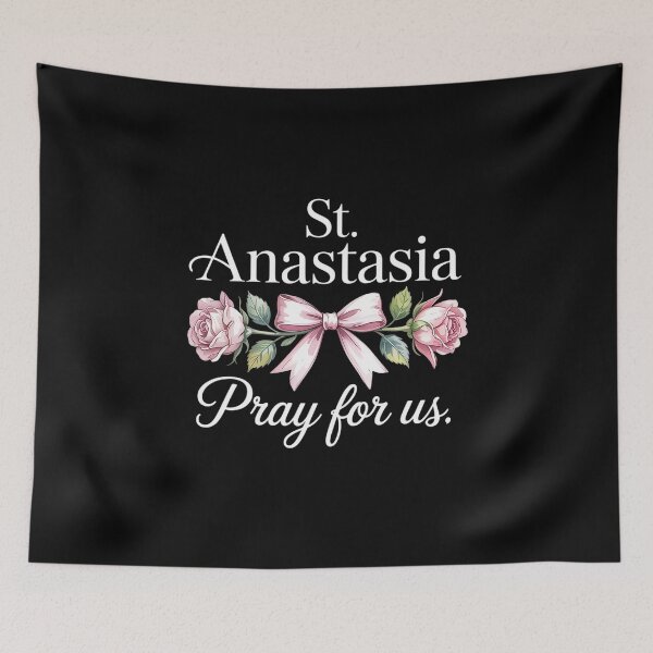 Item preview, St Anastasia Pray Catholic Patron Saint Martyrs Holy Girl designed and sold by visionnen.