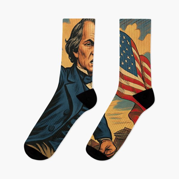 Item preview, Andrew Johnson, leader | Comics style - Cartoon designed and sold by ComicsFactory.