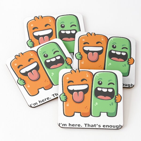 Item preview, Cute Colorful Monster Friends Cartoon Design designed and sold by Mastermind-Art.