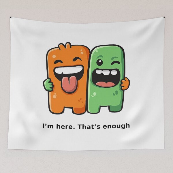 Item preview, Cute Colorful Monster Friends Cartoon Design designed and sold by Mastermind-Art.