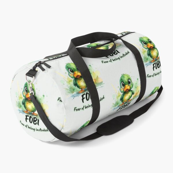 Item preview, Panicked duck, FOBI, fear of being included, introverted designed and sold by LiskoDesign.
