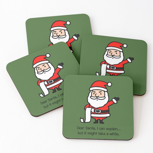 Item preview, Santa Wait! Let Me Explain  designed and sold by SamartkitDesign.