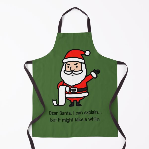Item preview, Santa Wait! Let Me Explain designed and sold by SamartkitDesign.