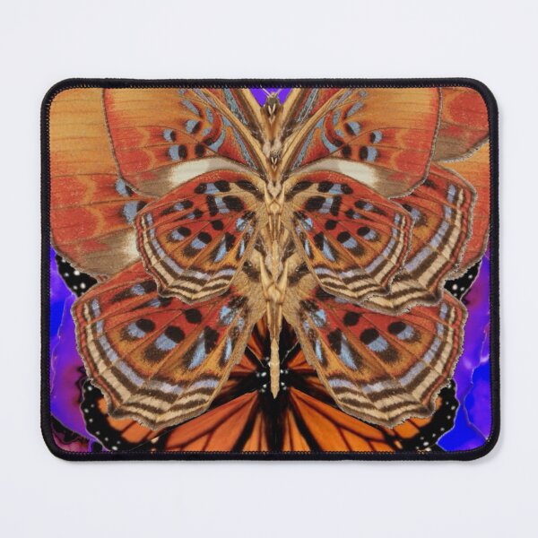 Item preview, Russet Mutant Butterfly Papillion Digital Collage designed and sold by Licorice Moon.