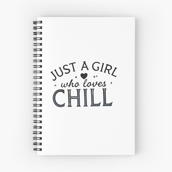 Item preview, Just A Girl Who Loves To Chill - Cozy Aesthetic  designed and sold by ZyVoAli.