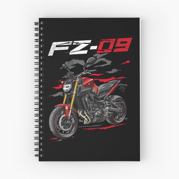 Item preview, Yamaha FZ-09 2014-2015 (Rapid Red) for Motorcycle Riders designed and sold by MotoApparelHub.