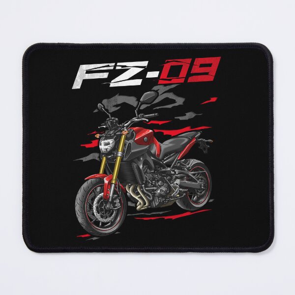 Item preview, Yamaha FZ-09 2014-2015 (Rapid Red) for Motorcycle Riders designed and sold by MotoApparelHub.