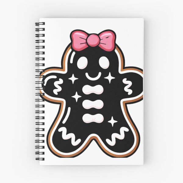 Item preview, Dark Gingerbread Girl with Pink Bow designed and sold by LegendsOfLife37.