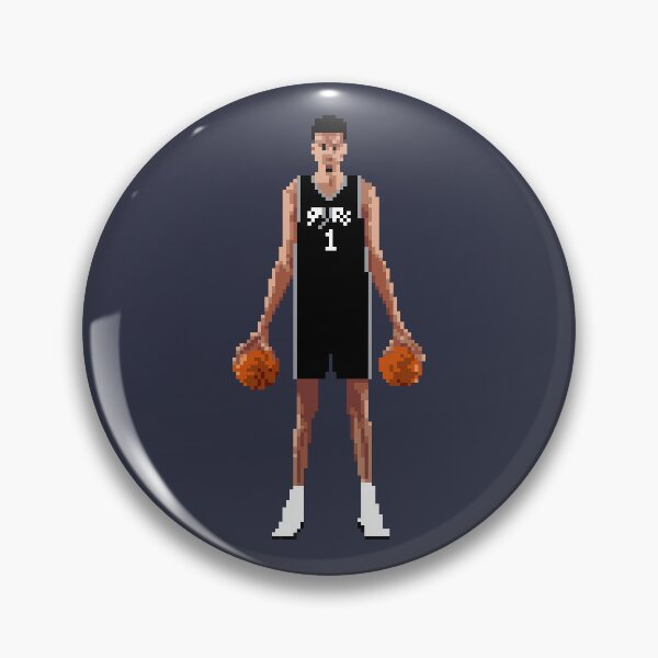 Item preview, Victor Wembanyama Pixel Balls Black Qiangy designed and sold by qiangdade.