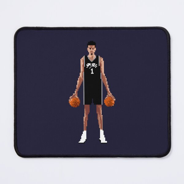 Item preview, Victor Wembanyama Pixel Balls Black Qiangy designed and sold by qiangdade.