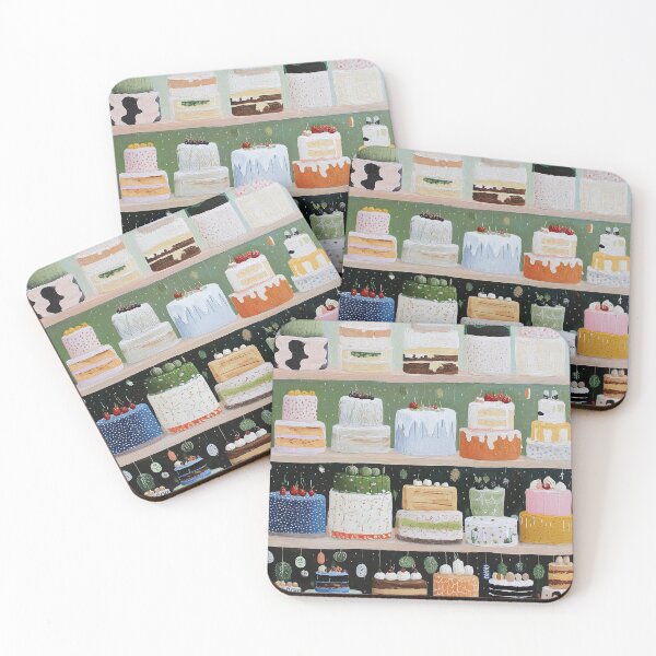 Item preview, Colorful Assortment of Decorative Cakes designed and sold by lautir.