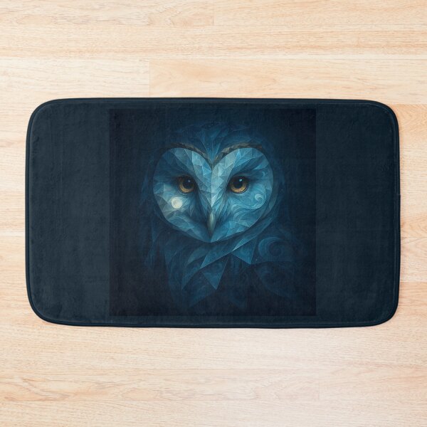 Item preview, Owl Wall Art – Celestial Owl in Crystal Geometry designed and sold by GeoWild Designs.