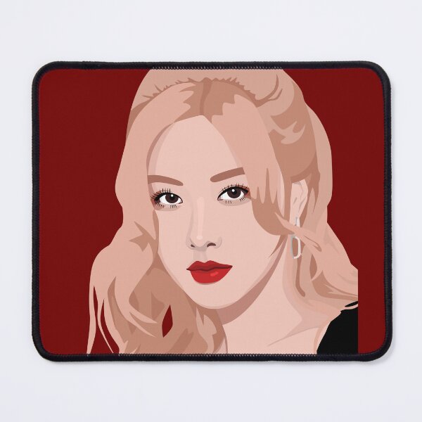 Item preview, Rosé de BLACKPINK in a stunning vector digital portrait. designed and sold by Aome22.