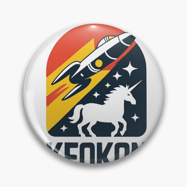 Item preview, Retro Rocket Unicorn Space Patch designed and sold by LegendsOfLife37.