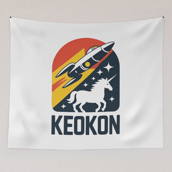 Item preview, Retro Rocket Unicorn Space Patch designed and sold by LegendsOfLife37.
