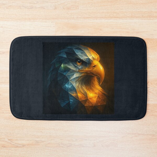 Item preview, Eagle Wall Art — Fire & Sky Reflections designed and sold by GeoWild Designs.