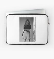 Alycia Debnam-Carey Black and White Name Laptop Sleeve