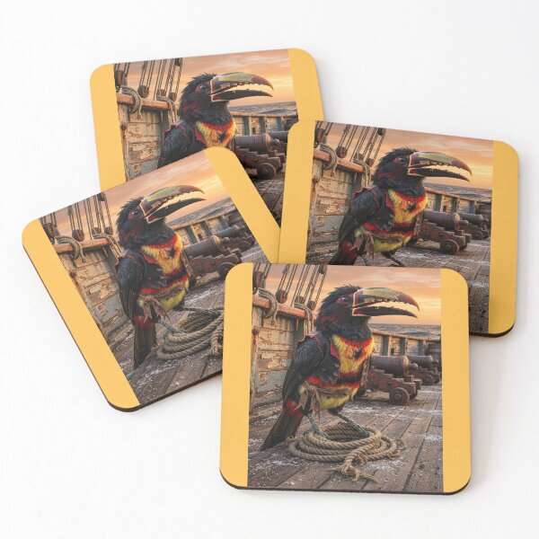 Item preview, Mutinous Toucan Pirate designed and sold by Tridentulus.