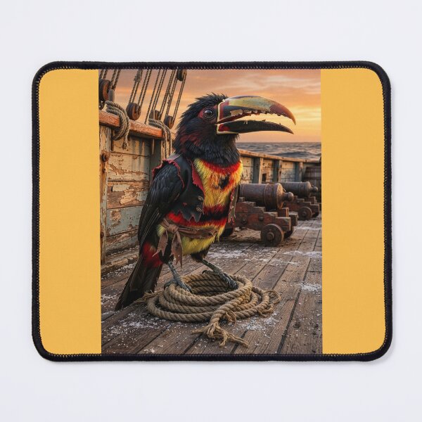 Item preview, Mutinous Toucan Pirate designed and sold by Tridentulus.
