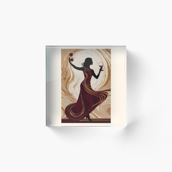 Item preview, Wine Goddess designed and sold by PrintBLAIDE.