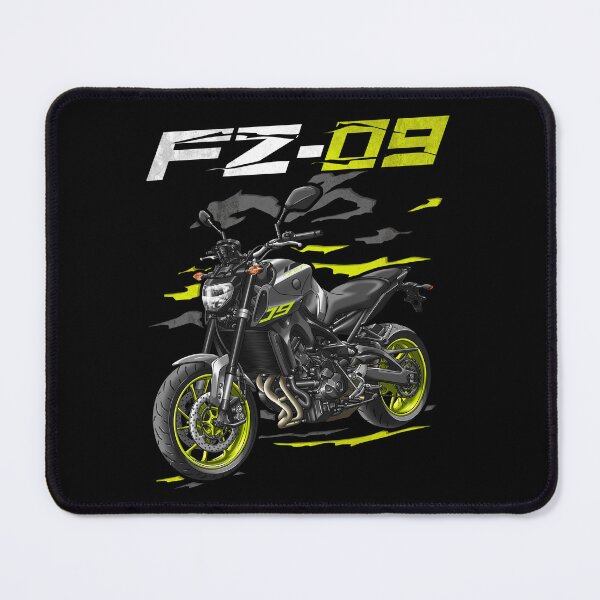 Item preview, Yamaha FZ-09 2016 (Armor Gray) for Motorcycle Riders designed and sold by MotoApparelHub.
