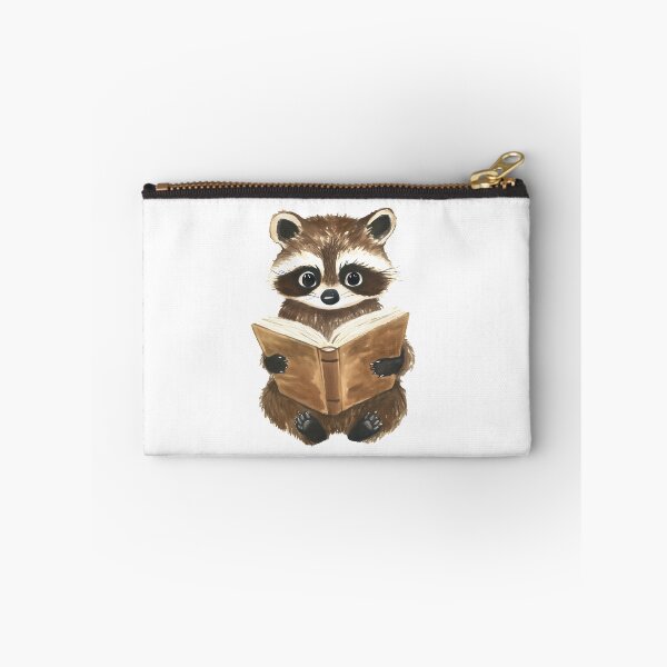 Item preview, Raccoon reading a book designed and sold by xiao xuans.