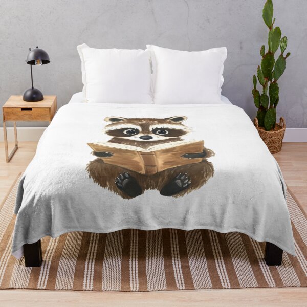 Item preview, Raccoon reading a book designed and sold by xiao xuans.