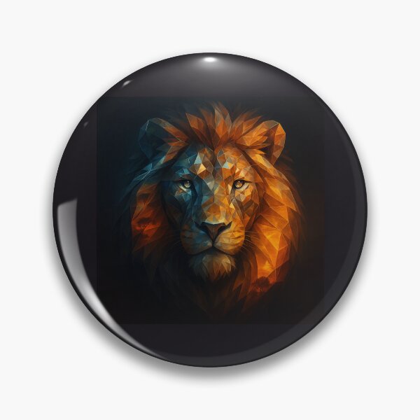 Item preview,  Lion Wall Art — Reflections of Sun & Shadow designed and sold by GeoWild Designs.