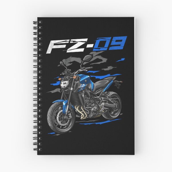 Item preview, Yamaha FZ-09 2016 (Impact Blue) for Motorcycle Riders designed and sold by MotoApparelHub.