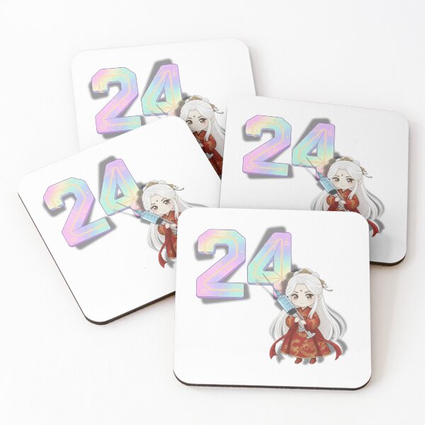 Item preview, hai Lucky Number 24 - Charming Chibi & Prosperity Design designed and sold by PloySaiY.