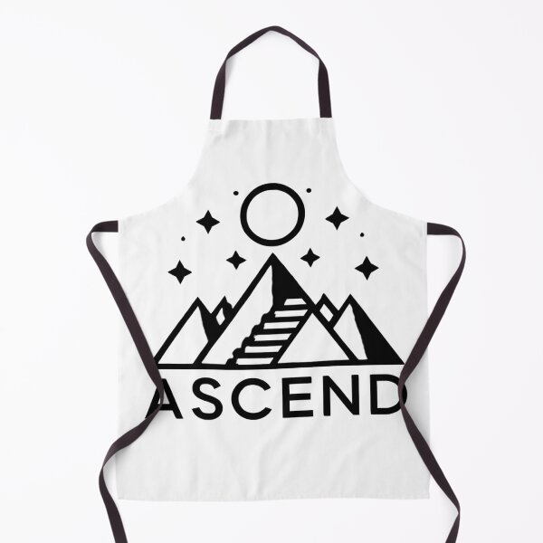 Item preview, ASCEND: Minimalist Mountain Steps Logo designed and sold by LegendsOfLife37.