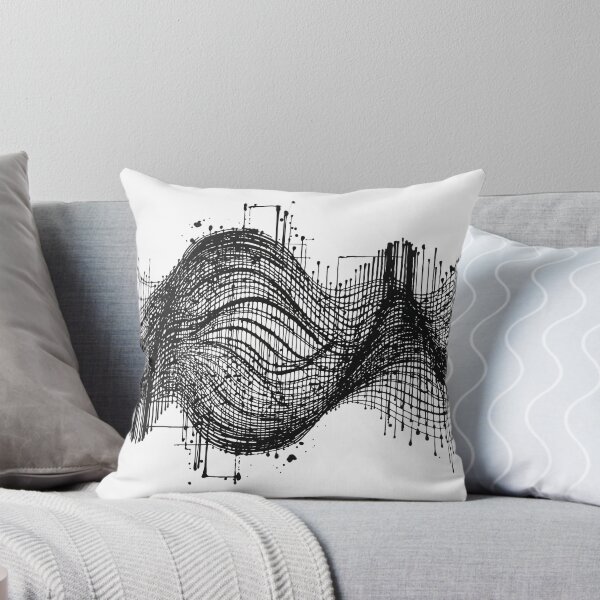 Item preview, Abstract Soundwave Line Art designed and sold by NIVEX.
