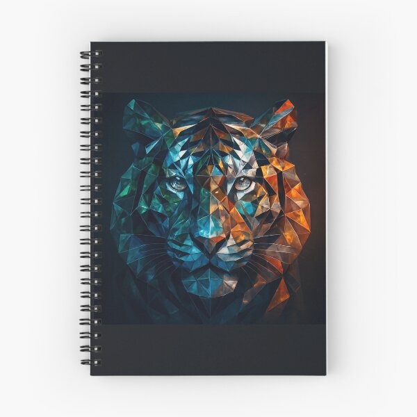 Item preview, Tiger Wall Art— Reflections of Fire, Water & Forest designed and sold by GeoWild Designs.