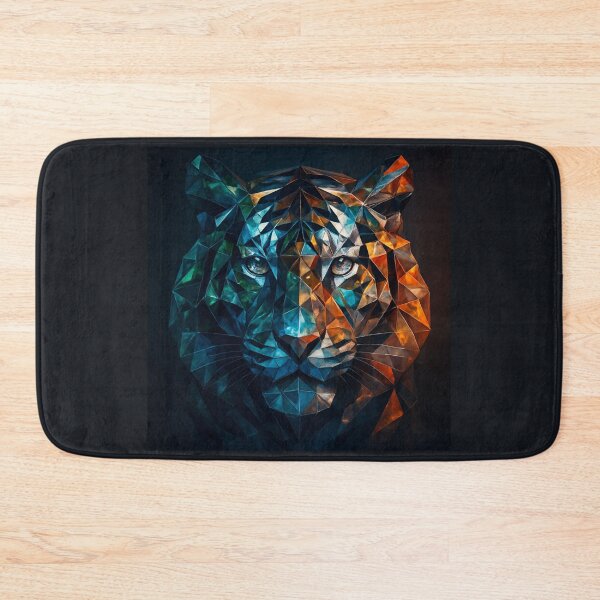Item preview, Tiger Wall Art— Reflections of Fire, Water & Forest designed and sold by GeoWild Designs.