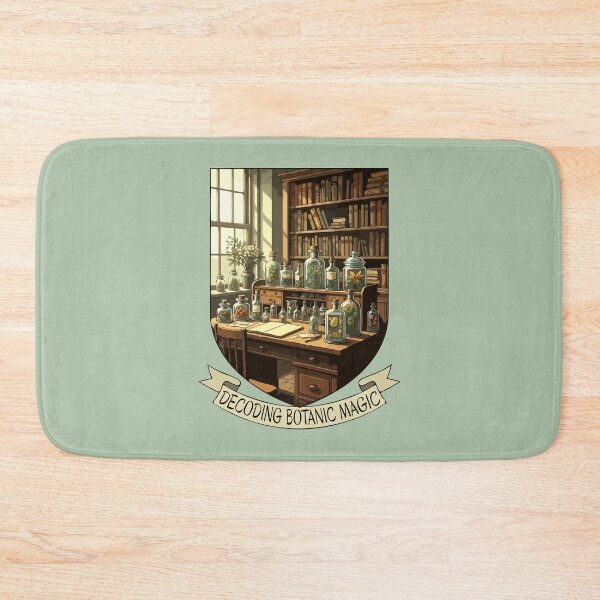 Item preview, Botanical Laboratory - Vintage Herbarium Emblem - Botanical Garden designed and sold by Plakartis.