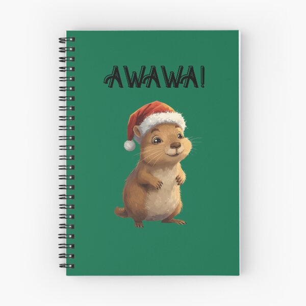 Item preview, Awawa! Funny Hyrax Christmas meme designed and sold by Dedokris.