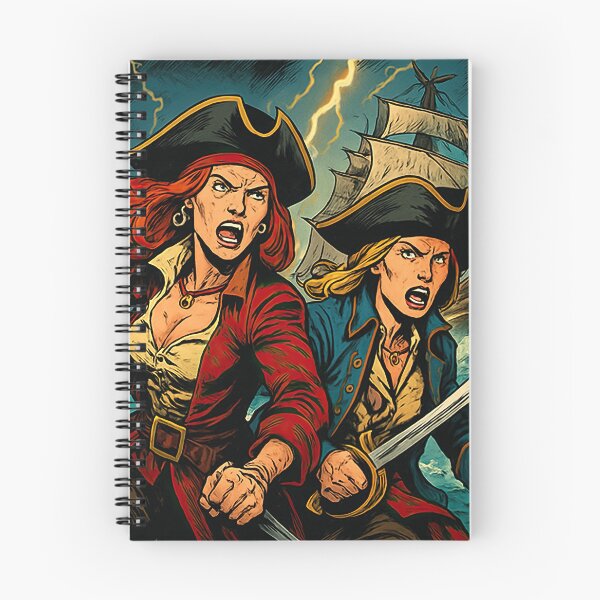 Item preview, Anne Bonny and Mary Read | Comics style - Cartoon designed and sold by ComicsFactory.