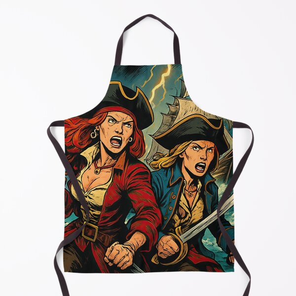 Item preview, Anne Bonny and Mary Read | Comics style - Cartoon designed and sold by ComicsFactory.