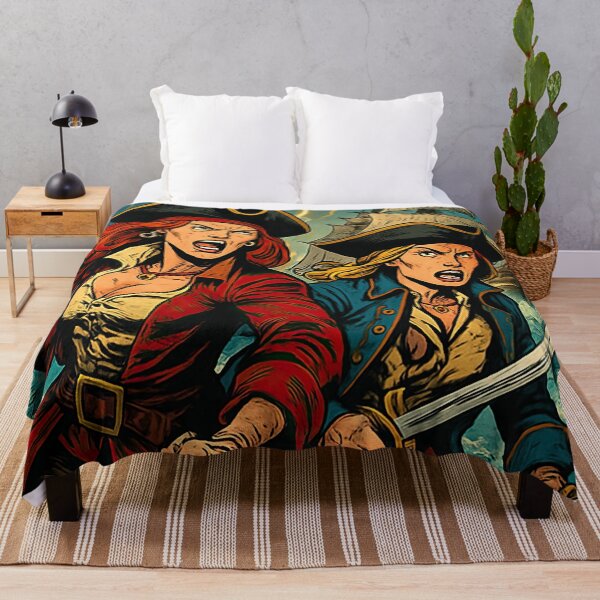 Item preview, Anne Bonny and Mary Read | Comics style - Cartoon designed and sold by ComicsFactory.
