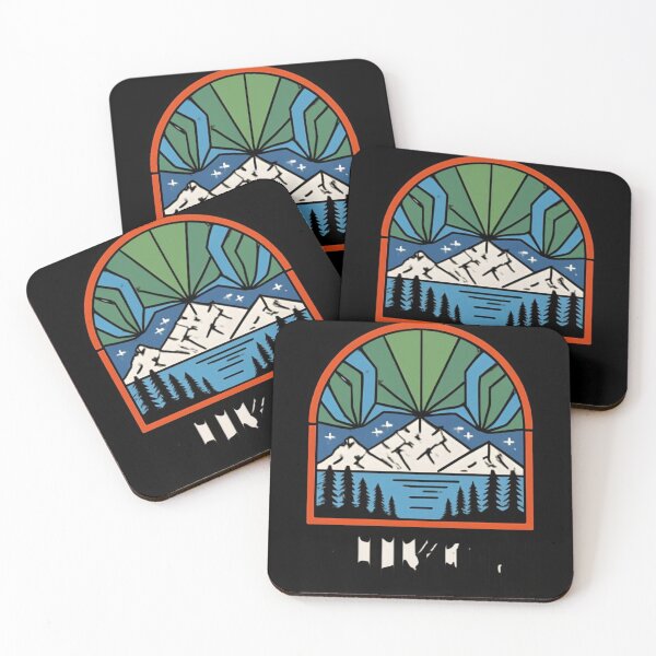 Item preview, YUKON: Northern Lights Wilderness Patch designed and sold by LegendsOfLife37.