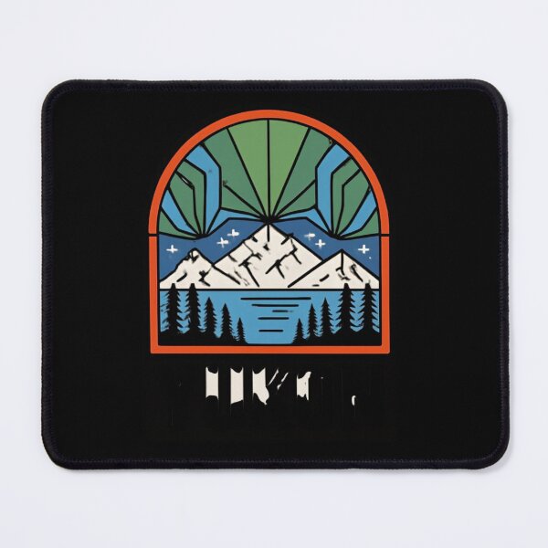 Item preview, YUKON: Northern Lights Wilderness Patch designed and sold by LegendsOfLife37.