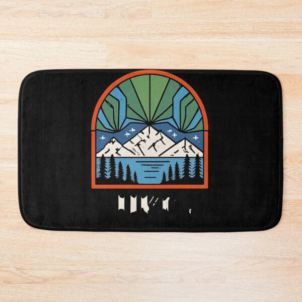 Item preview, YUKON: Northern Lights Wilderness Patch designed and sold by LegendsOfLife37.