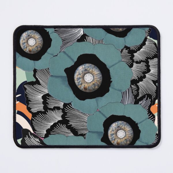 Item preview, Abstract Jade Floral Digital Collage designed and sold by Licorice Moon.
