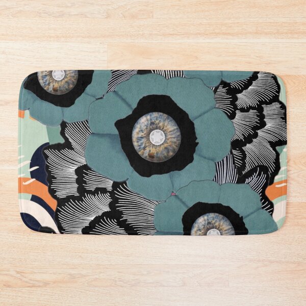 Item preview, Abstract Jade Floral Digital Collage designed and sold by Licorice Moon.