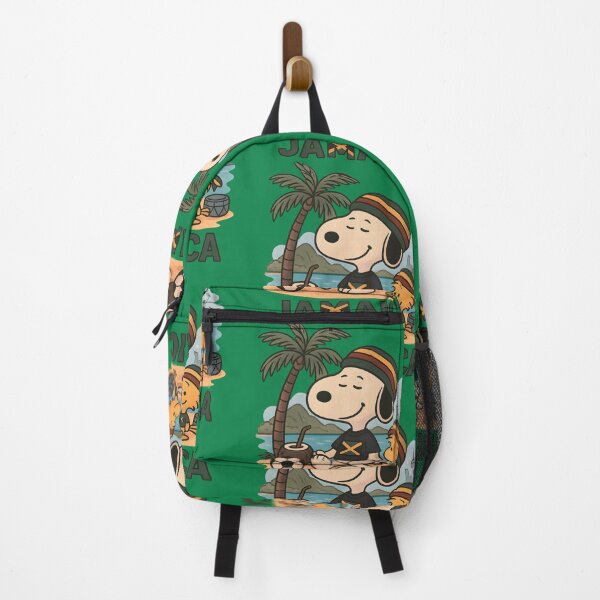 Item preview, Snoopy in Jamaica – Dog & Bird on Tropical Beach with Rasta Vibe designed and sold by Tidal Arts.