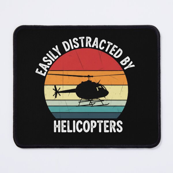Item preview, Easily Distracted By Helicopters In Every Open Field designed and sold by SkeletonsDanger.