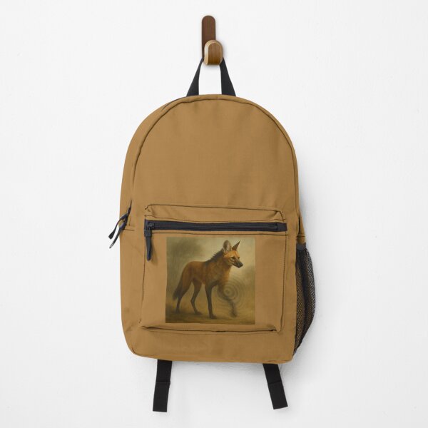 Item preview, Maned Wolf Wall Art – GeoWild Whisper of the Ember Plains Wildlife Print designed and sold by GeoWild Designs.